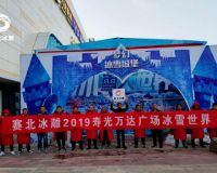 壽光萬(wàn)達(dá)廣場(chǎng)冰雕節(jié)「賽北冰雕」