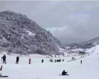 貴州六盤水市梅花山景區梅花山國際滑雪場項目「賽北冰雕」