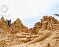 海陽沙雕藝術(shù)展「賽北冰雕」