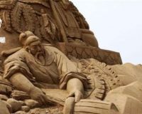 鄭州首屆沙雕文化節「賽北冰雕」