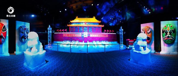 哈爾濱冰雕圖片 哈爾濱冰雕圖片